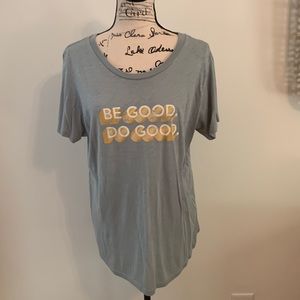 Blank Paige “Be Good Do Good” Shirt (Teal)